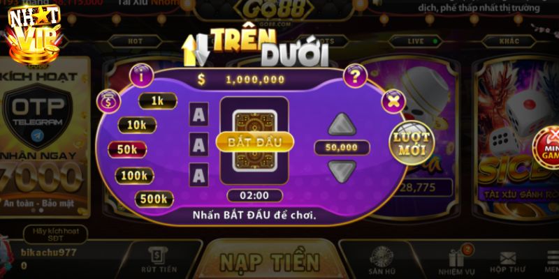 Cách thức tham gia tựa game trên dưới cho hội viên